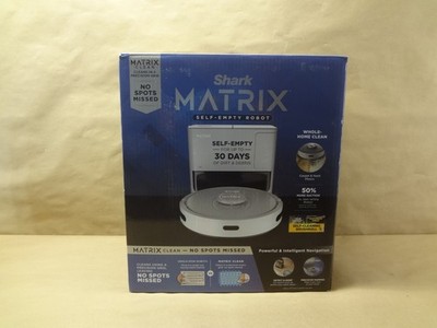 Shark Matrix Robot Self Empty Vacuum Voice Controlled (VR2350S) White