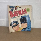 Vintage 1966 Whitman Batman & Robin Sticker Fun Book - Unpunched Masks - Rare