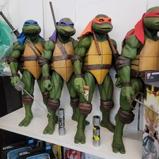 NECA Teenage Mutant Ninja Turtles Figure Set Leonardo Donatello Michelangelo Ra