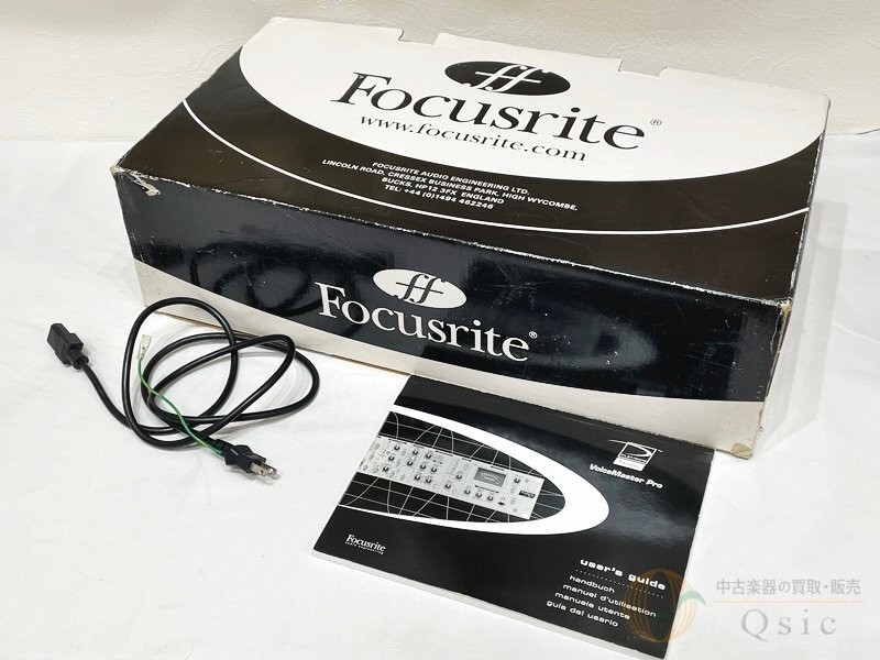 Focusrite Voice Master Pro Mic Preamp Vocal Microphone Preamp Used
