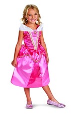 Disguise Disney Sleeping Beauty Aurora Sparkle Classic Girls Costume 7-8