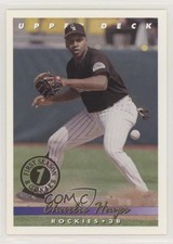 1993 Upper Deck Colorado Rockies First Season Charlie Hayes #647 7zf