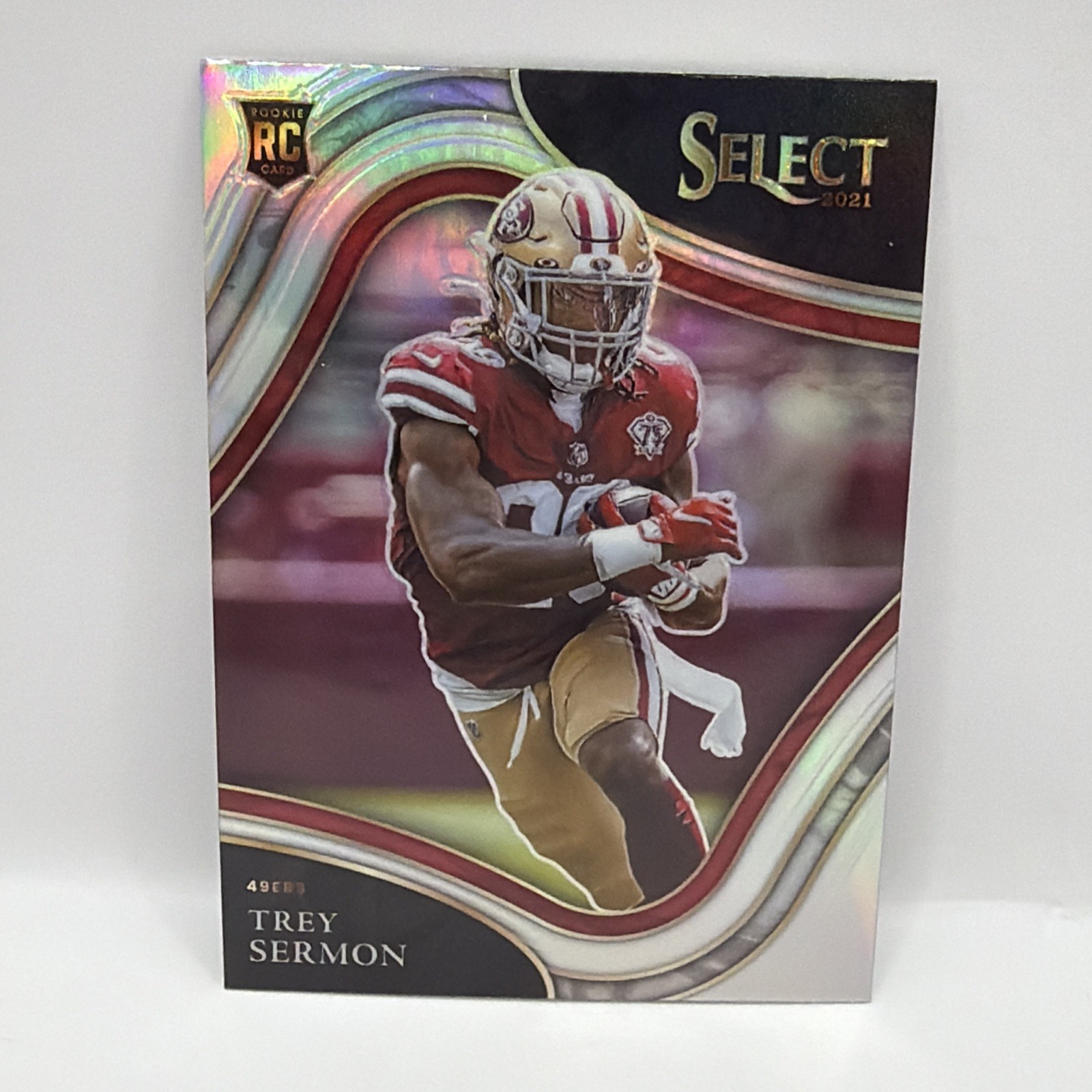 TREY SERMON 2021 SELECT FIELD LEVEL SILVER PRIZM RC ROOKIE SP #368 FREE SHIP