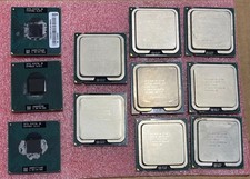 Lot of 11 Pentium Core 2 Duo, Dual Core and mobile processors.