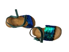 Toddler Girls' Pebbles Ankle Strap Sandals Blue - Cat Jack - SIZE 5