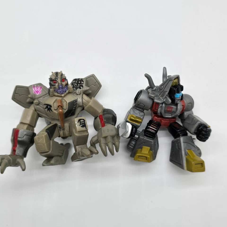 Lote de 6 mini figuras de acción Transformers Robot Heroes Foto 2 de 4