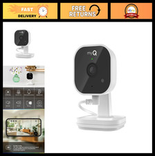 myQ Indoor Plug-in Security Camera 2K Wi-Fi Night Vision Baby Pet Monitor