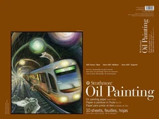 Strathmore 400 Series Oil Painting Pad 18"X24" 10 Sheets