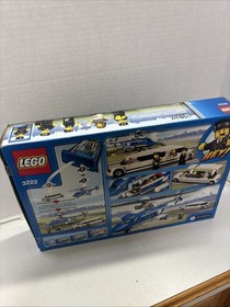LEGO Town City Airport Private Jet Set 3222 Helicopter and Limo NEW SEALED