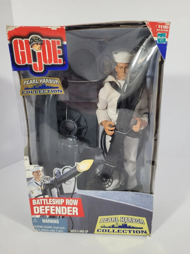 2000 GI JOE Battleship Row Defender 12" Action Figure PEARL HARBOR New In Box! - Image 4 of 4
