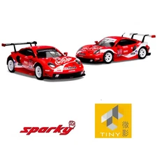SPARKY - Porsche 911 RSR 2019 Coca- Cola #911 #912 Petit Lemans Car Set