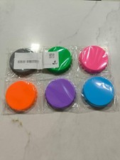 Reusable Silicone Can Lids 6 Pack BPA Free Soda Beer Drink Covers Fits Standard