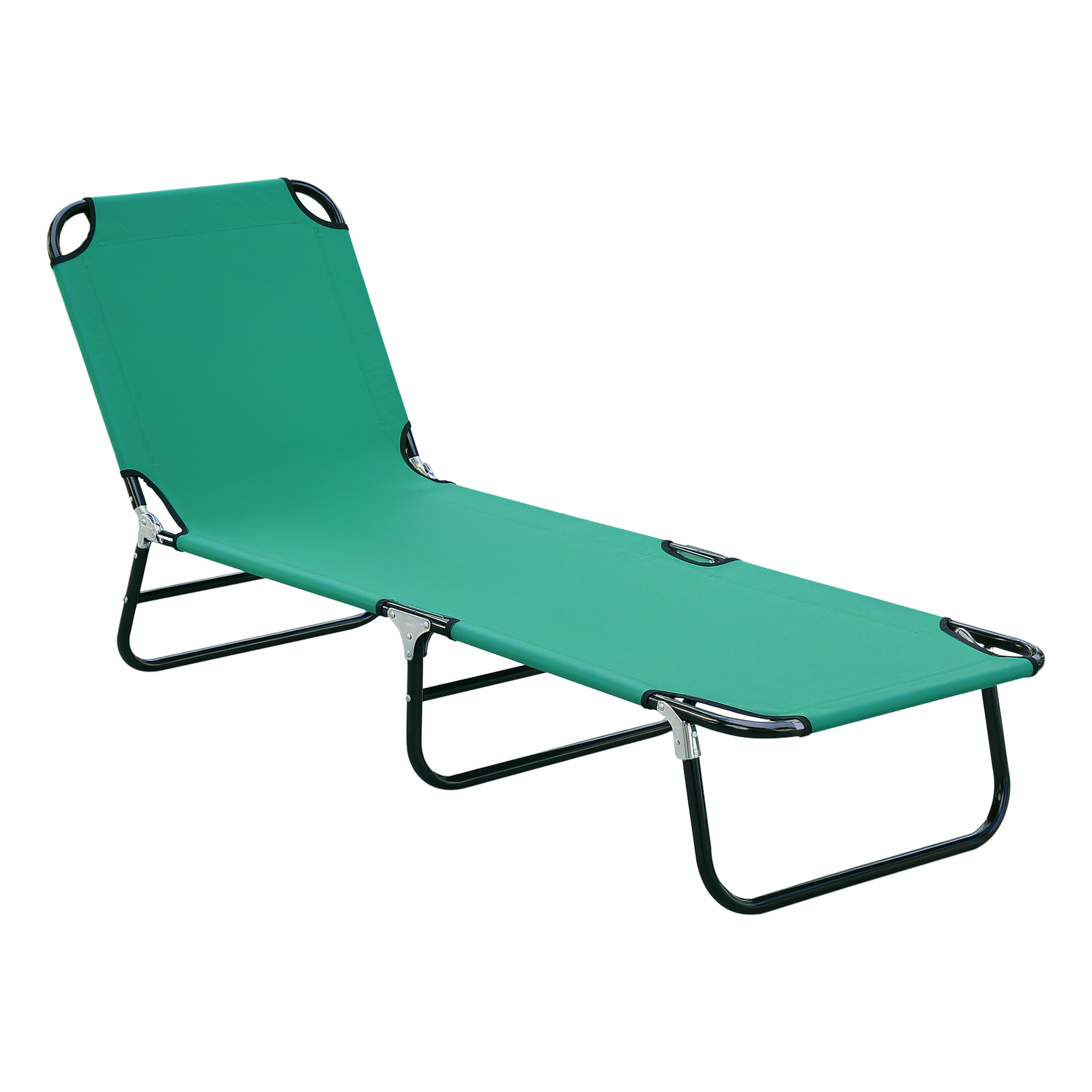 Outdoor Camping Cot Sun Recliner Beach Pool
