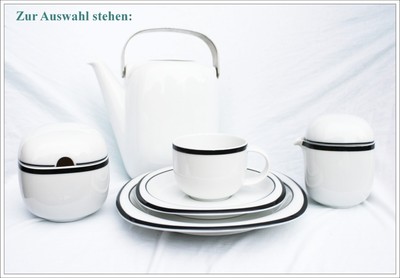 Rosenthal Studio Linie line SUOMI anthrazit antrazit Auswahl au Kaffeeservice