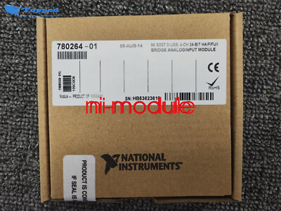 NEW IN BOX NI 9237 D-Sub cDAQ Strain / Bridge Input Module USA In-Stock!/Yi