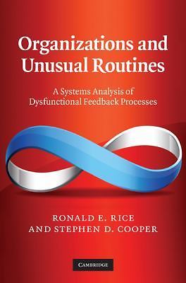 Organizations and Unusual Routines Rice Cooper Hardback 9780521768641