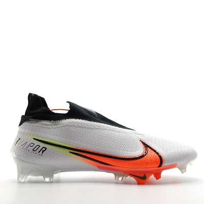 Nike Vapor Edge Elite 360 Premium White Football Cleats  display picture 1