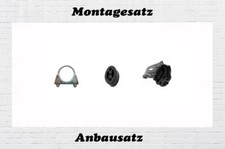 Fiat Bravo II 1.4 16V Montagesatz Gummi Schelle Auspuffgummi Endschalldämpfer