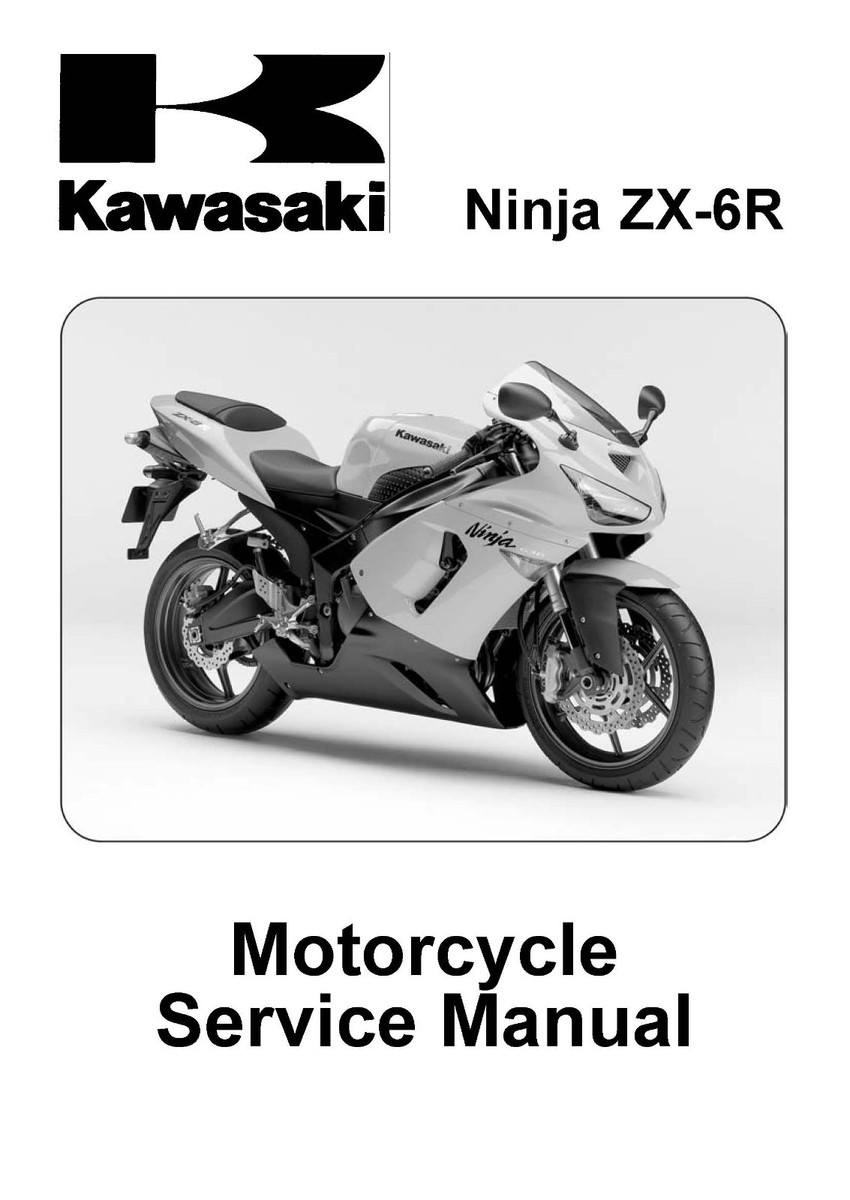 Kawasaki service manual 2005 Ninja ZX-6R | eBay Kawasaki service manual 2005 Ninja ZX-6R | eBay