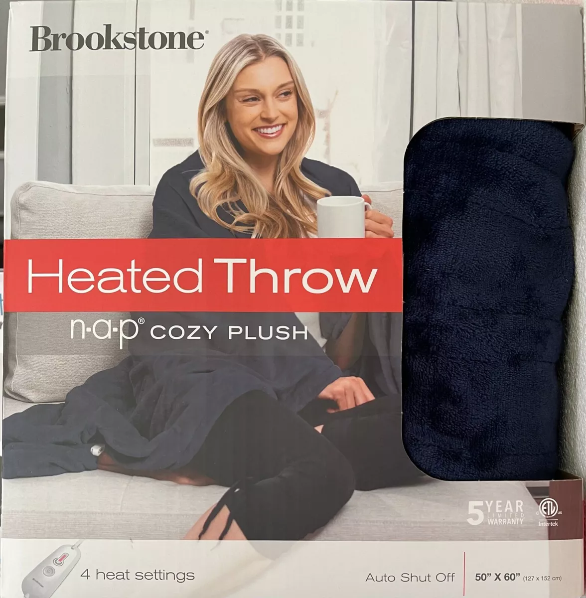 Brookstone Heated Throw