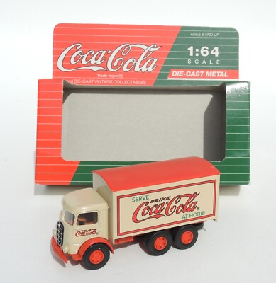 very nice Coca Cola 1/64 diecast Mack CJ city delivery truck made