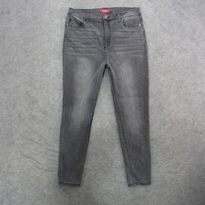 Guess Jeans Women's 12/32 Gray Stone Wash High Rise Jegging Jeans