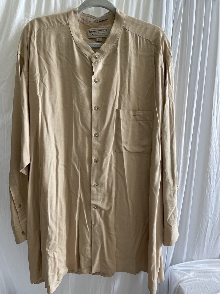 Natural Exchange by Alexander Lloys Long Sleeve Shirt Mens 3X 100