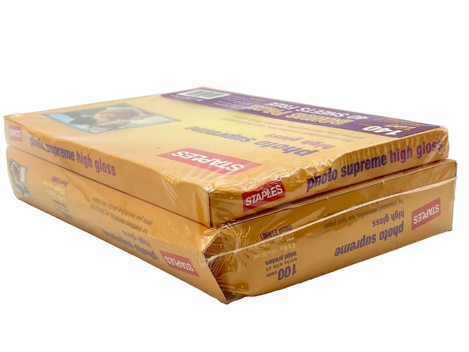 [NEW] Staples Photo Supreme High Gloss 4x6" 140 Sheets - Image 3 of 4