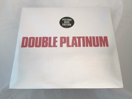 Kiss Double Platinum Sealed Vinyl Records LP USA 2020 Picture Disc Hype Sticker