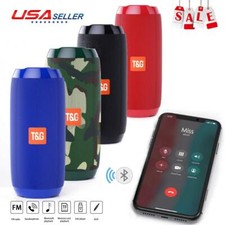 Bluetooth Wireless Portable Speaker Waterproof Stereo Bass USB TF FM Radio LOUD