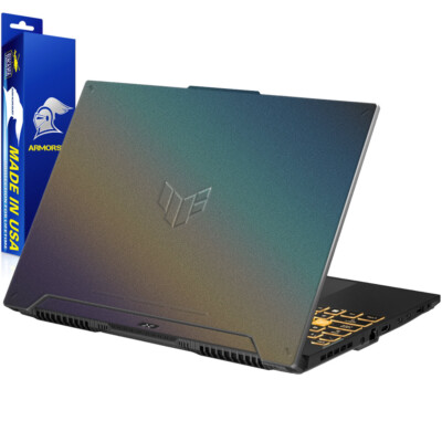 Armorsuit MilitaryShield Vinyl Skin  Wrap Film for Asus TUF F15- LID ONLY