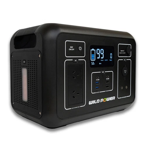 WILD POWER 1200W 1132Wh Portable Power Station Solar Generator Power Bank - Picture 8 of 9