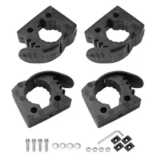 4PCS Quick-Release Clamp Mount Shovel Holder For 1-1/3" to 1-3/5" Tube Tool Grip