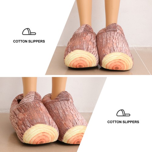 Winter Slippers Heels Closed Back Slipper Slide On House Slipper - Picture 2 of 12