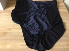 Maidenform Shapewear Size 9/2XL High Waisted Girdle Briefs Glossy Semi Sheer