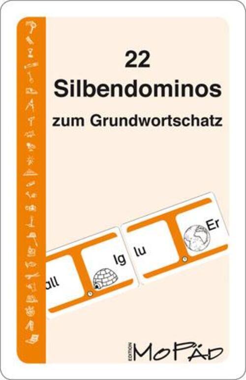 Thumbnail - Angelika Lange (u. A.) | 22 Silbendominos Zum Grundwortschatz | Spiel