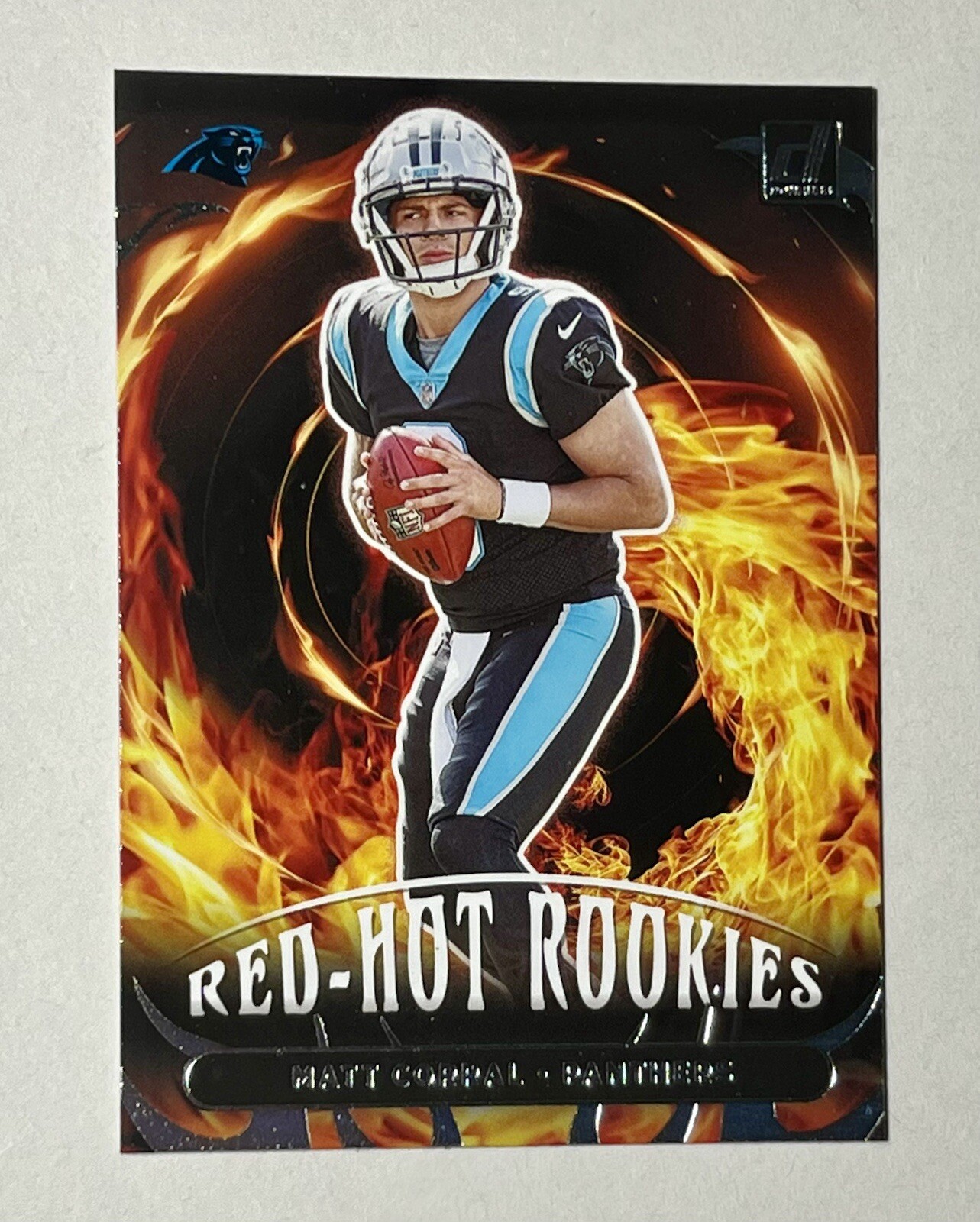 2022 Panini Donruss Matt Corral Red Hot Rookies #RHR-1 Carolina Panthers