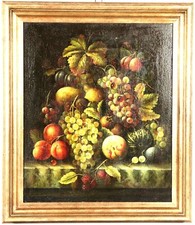Scuola Italia Centrale XX Secolo "Natura morta di frutta"