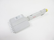 THERMO 4510 SCIENTIFIC FINNPIPETTE 50 - 300 UL 8 CHANNEL MECHANICAL YELLOW
