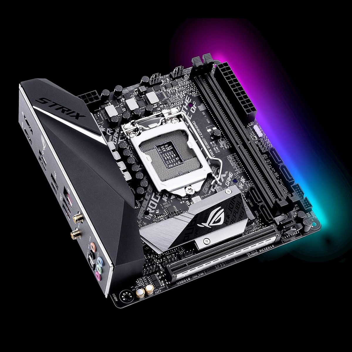 【CPU+Mini-ITX】i7-8700+ASUS STRIX B360-I ASUS ROG STRIX B360-I GAMING Mini-ITX Motherboard WITH INTEL 8700k