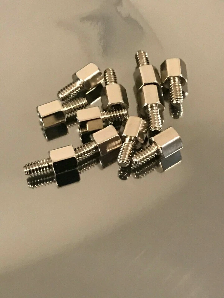 1000 pcs 4-40 Hex Jackscrew For D-Sub Video Card VGA DVI DB9 Standoff - Image 2 of 4