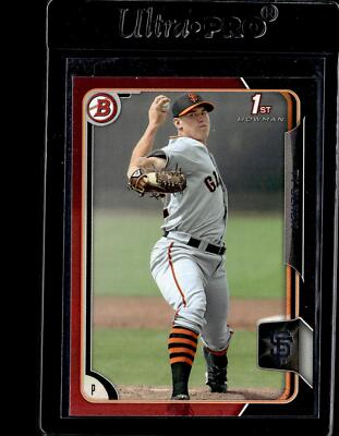 2015 Bowman Prospects Black-Red (Asia) #BP24 Ty Blach