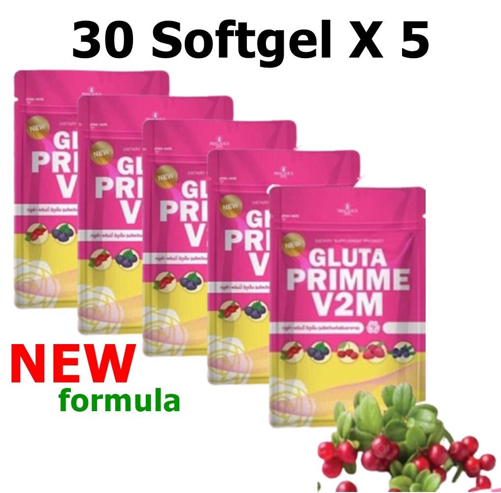 is it safe to take 1000 mg of glutathione 5x Gluta Primme V2M Super White Skin Care Genuine NEW FORMULA 100% Natural  30 c
