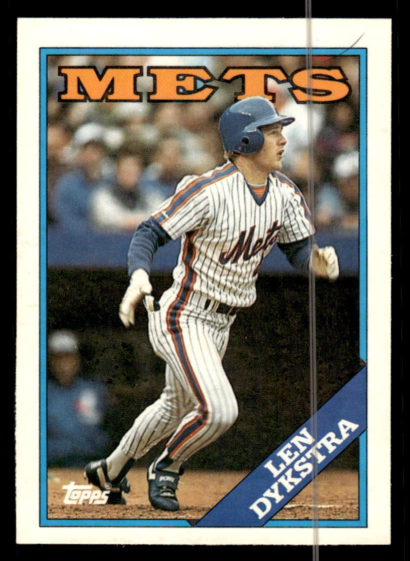Len Dykstra 1988 Topps Tiffany #655   New York Mets