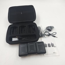 Movo WMX-1-DUO Dual Wireless Lavalier Microphone System USB Bundle