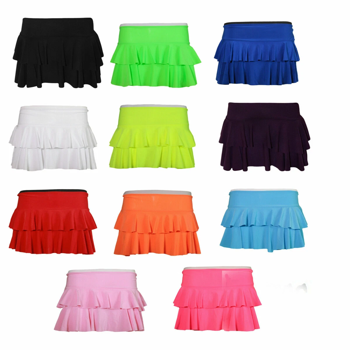 WOMENS RARA SKIRT HEN PARTY LADIES RAH RAH RA-RA SHORT PLUS SIZE SEXY TUTU  DANCE | eBay