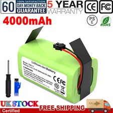 Image of 14.4V 4000mAh Battery For Eufy RoboVac 11 11+ 11S 11C 15C 25C 35C Vacuum Cleaner