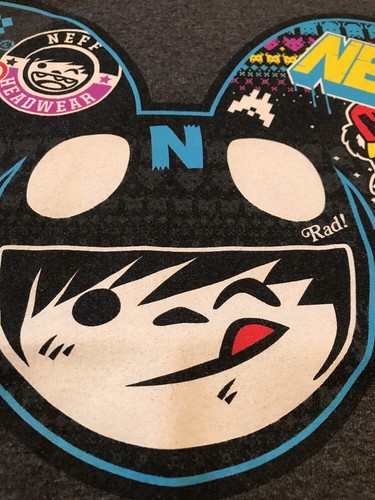 Neff T-Shirt Men's Size S (Small) Grey Fit Junior Boys Size 16/18 or Men Small - Picture 3 of 5