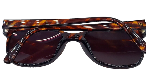Vintage Terri Brogan 8606 Brown Oval Sunglasses Yugoslavia W/ NEW LENSES! - Picture 7 of 9
