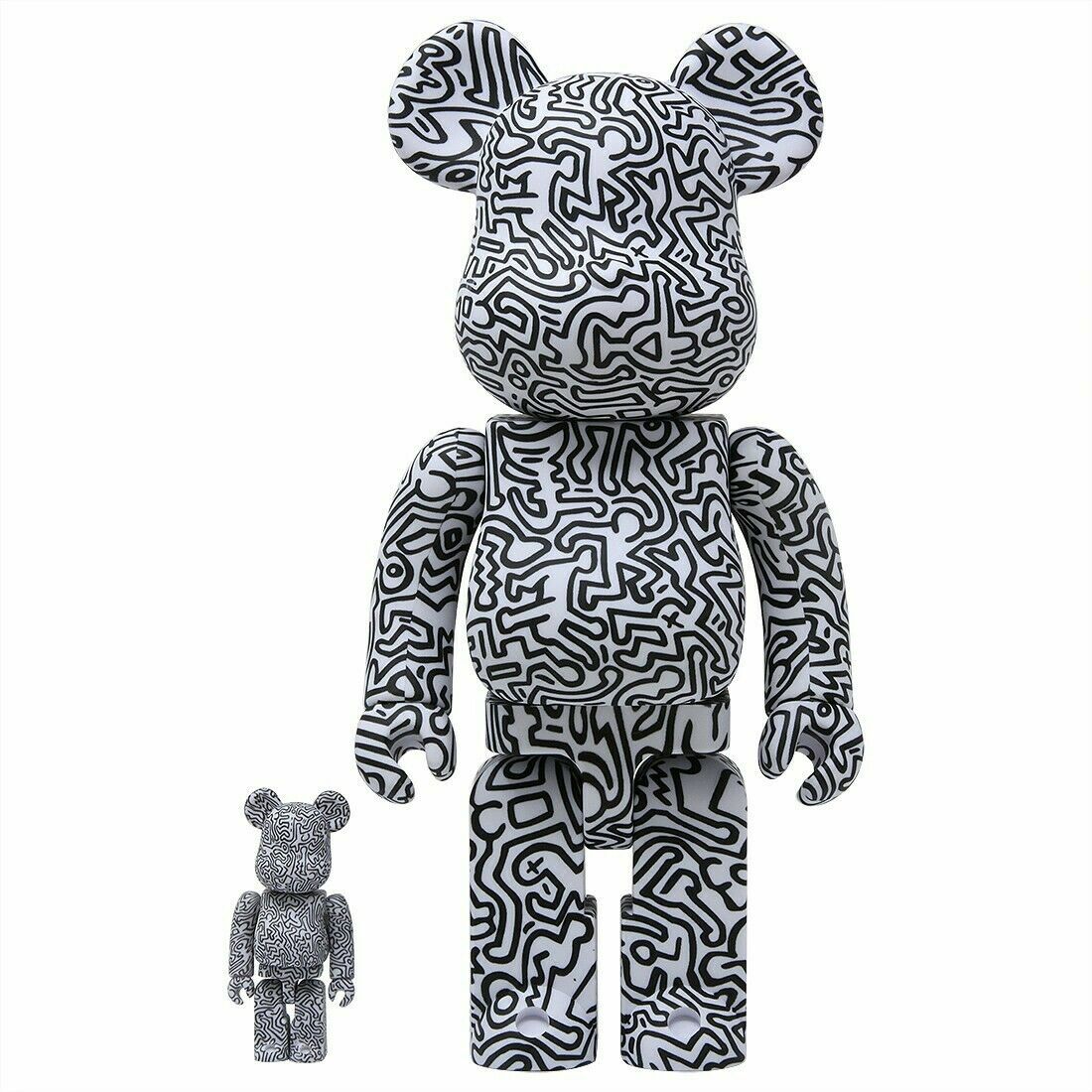 Medicom BE@RBRICK Keith Haring #4 100% 400% Bearbrick Figure
